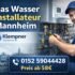Gas Wasser Installateur Mannheim repariert Heizung und Rohrleitungen professionell – Klempner Mannheim, schneller Service ab 58€
