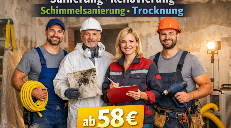 sanierung renovierung schimmelsanierung trocknung