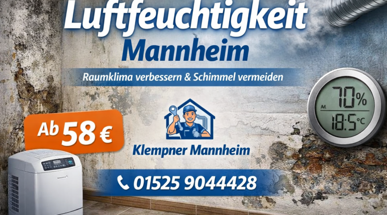 Luftfeuchtigkeit Mannheim ab 58 €