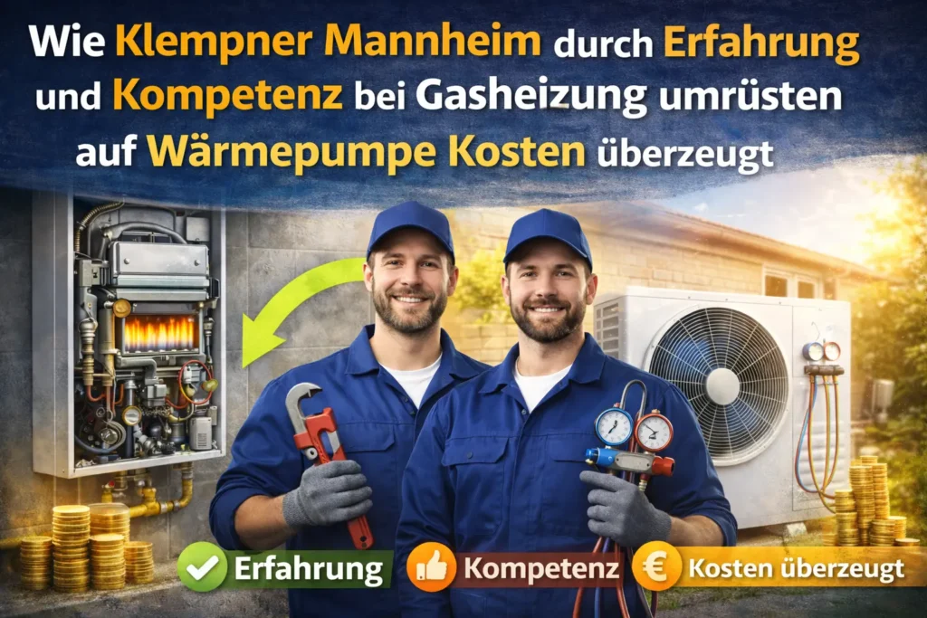 Wie Klempner Mannheim durch Erfahrung und Kompetenz bei gasheizung umrüsten auf wärmepumpe kosten überzeugt