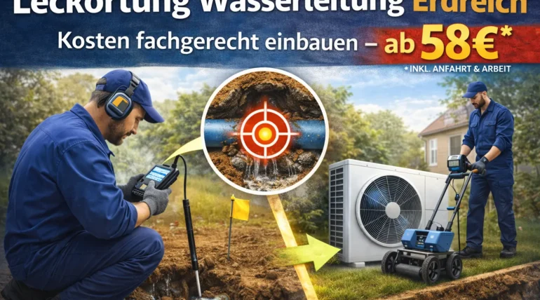 leckortung wasserleitung erdreich kosten