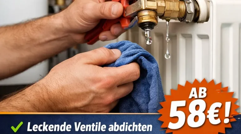 heizung tropft am entlüftungsventil