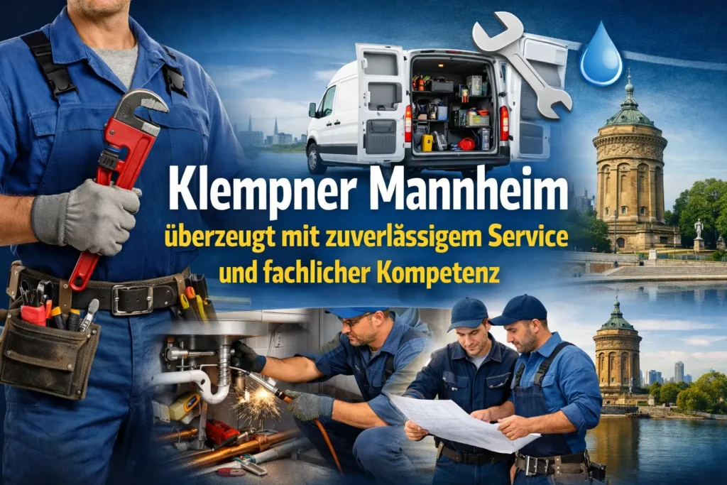 Klempner Mannheim überzeugt mit zuverlässigem Service und fachlicher Kompetenz