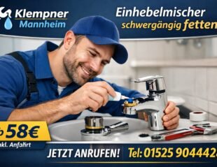 einhebelmischer schwergängig fetten