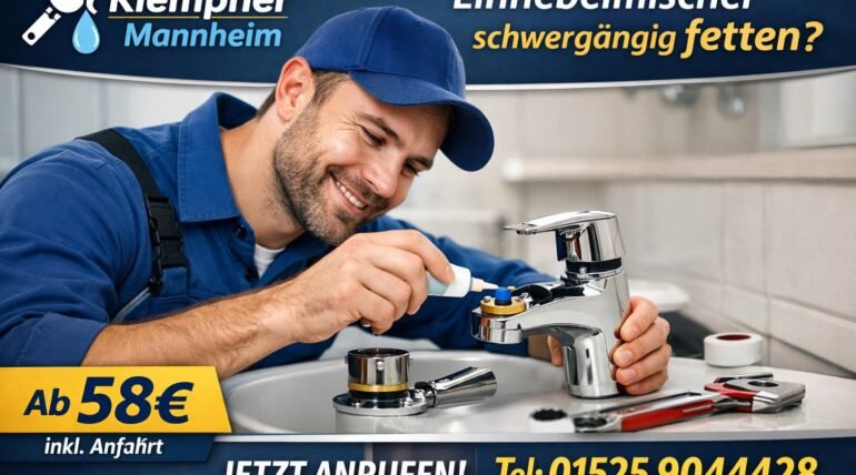 einhebelmischer schwergängig fetten