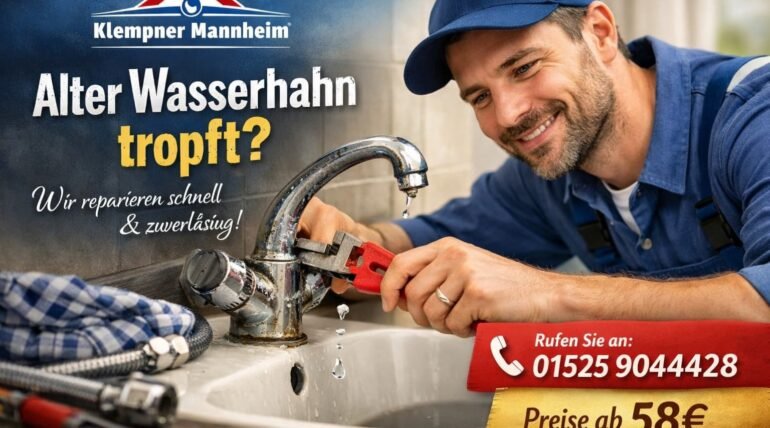 alter wasserhahn tropft