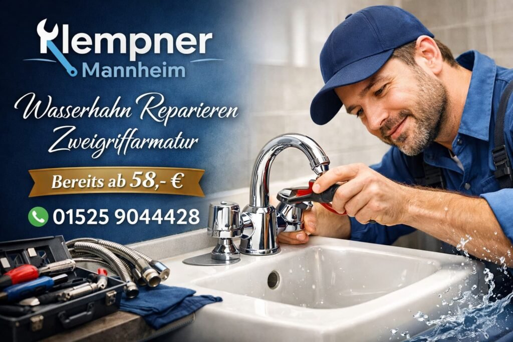 wasserhahn reparieren zweigriffarmatur