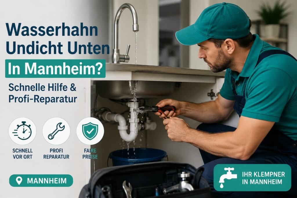 Wasserhahn undicht unten in Mannheim reparieren