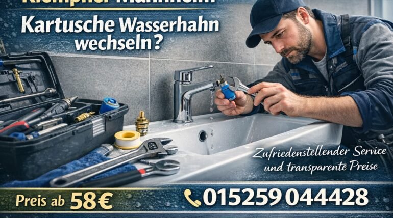 kartusche wasserhahn wechseln