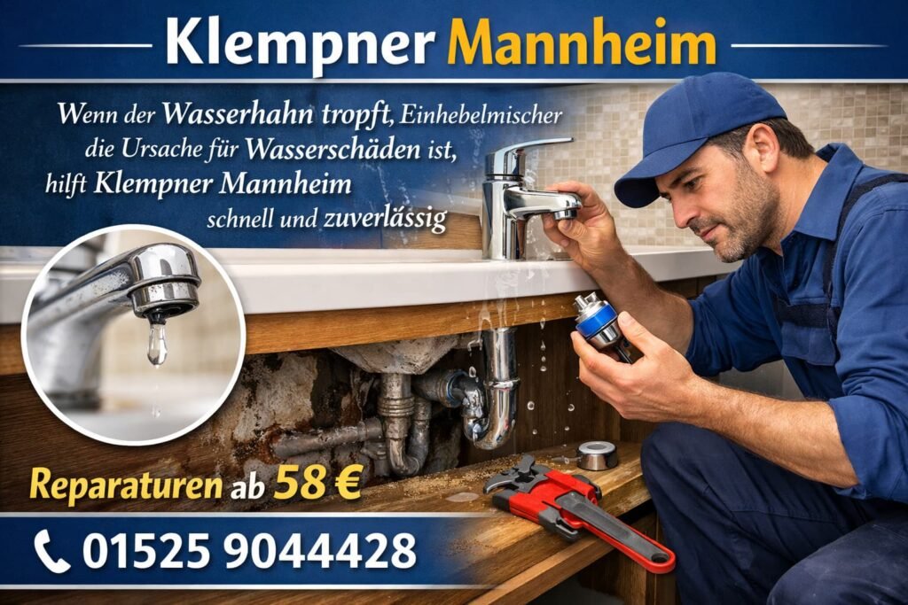Wasserhahn tropft einhebelmischer
