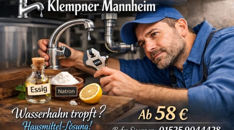 wasserhahn tropft hausmittel