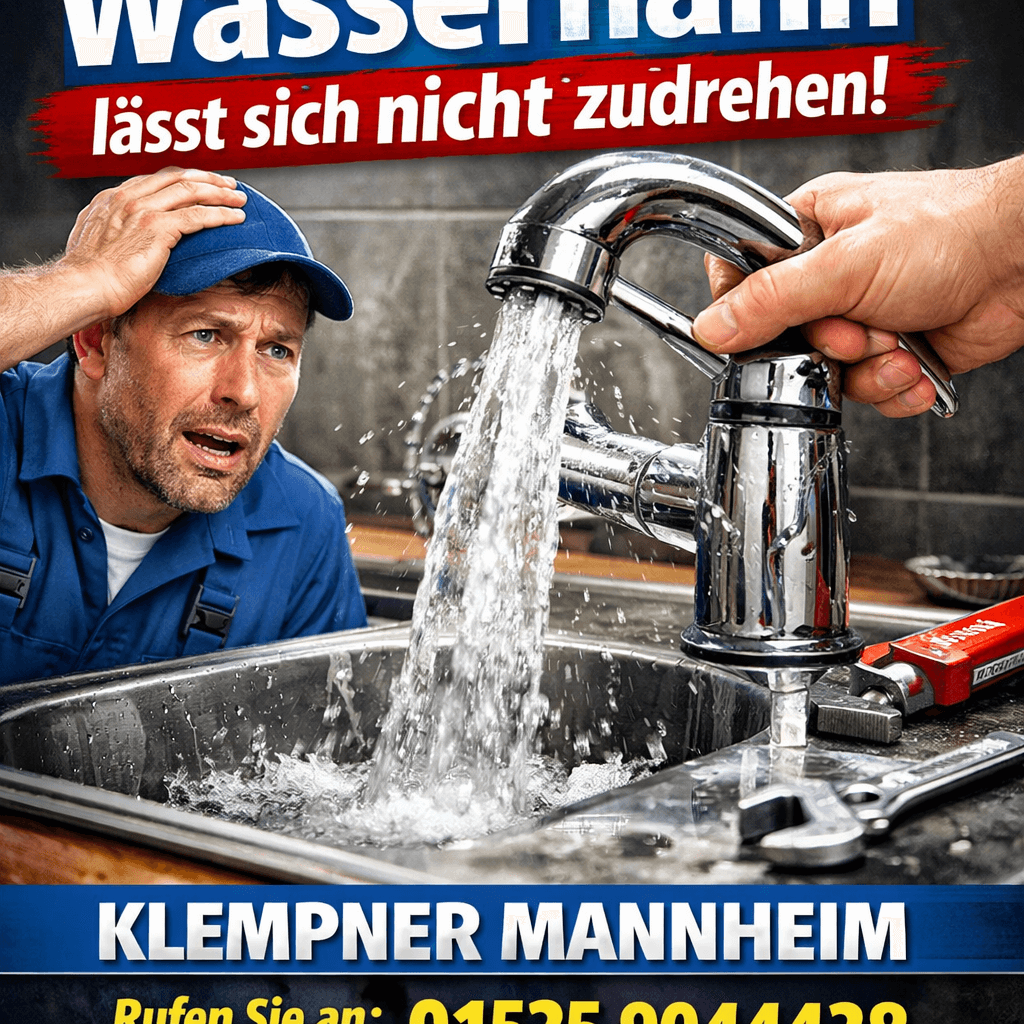 wasserhahn lässt sich nicht zudrehen