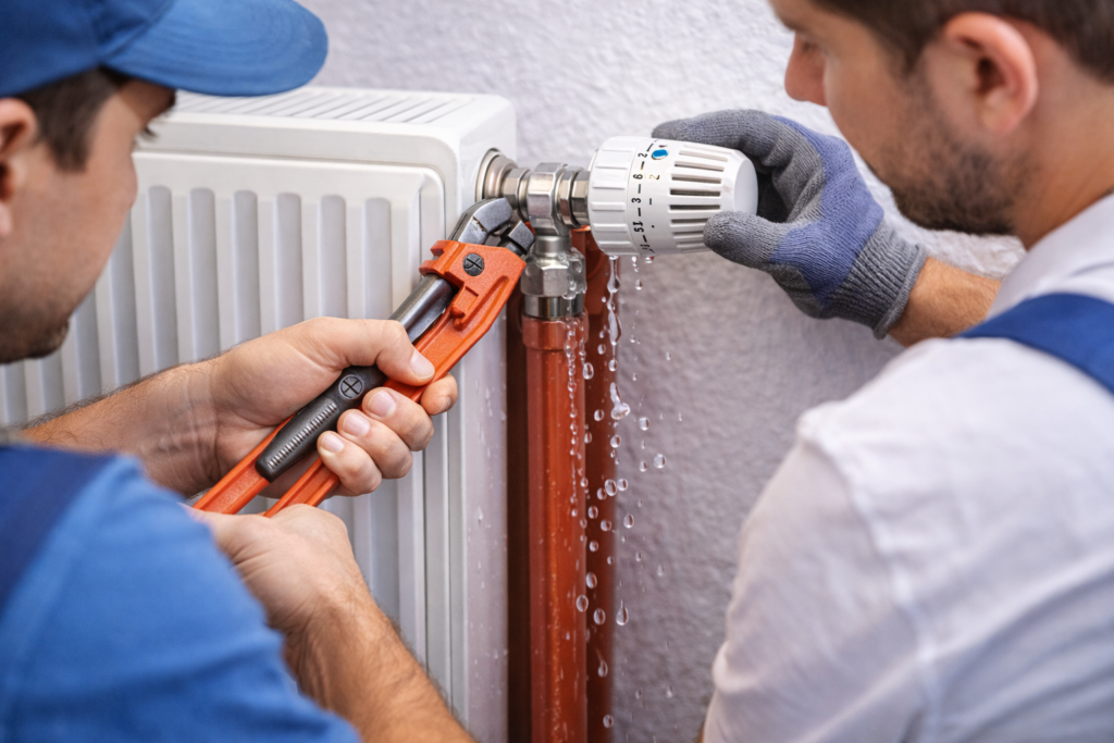 Heizung Tropft Am Thermostat