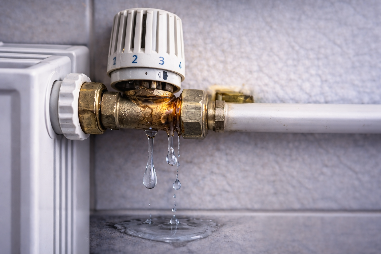 Heizung Tropft Am Ventil