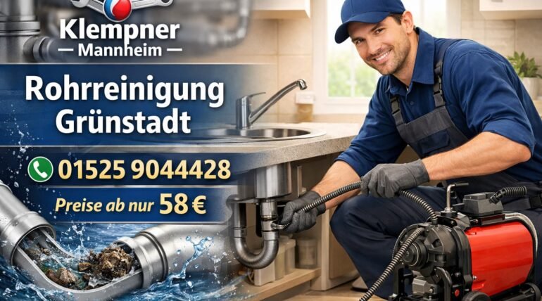 Klempner Mannheim bei Rohrreinigung in Grünstadt, Preise ab 58 €