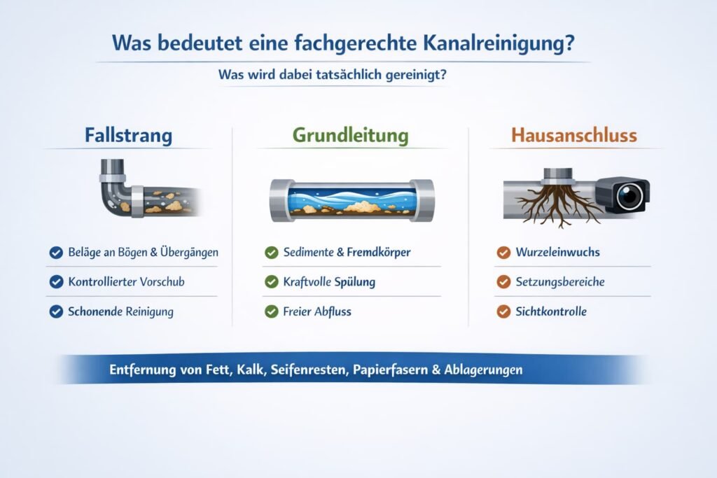 Was bedeutet eine fachgerechte Kanalreinigung – und was wird dabei tatsächlich gereinigt?