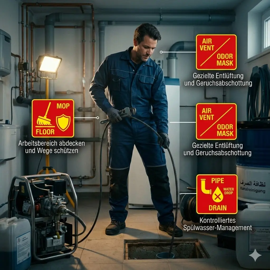 Welche Sicherheits- und Hygieneschritte während der Arbeiten im Gebäude eingehalten werden sollten