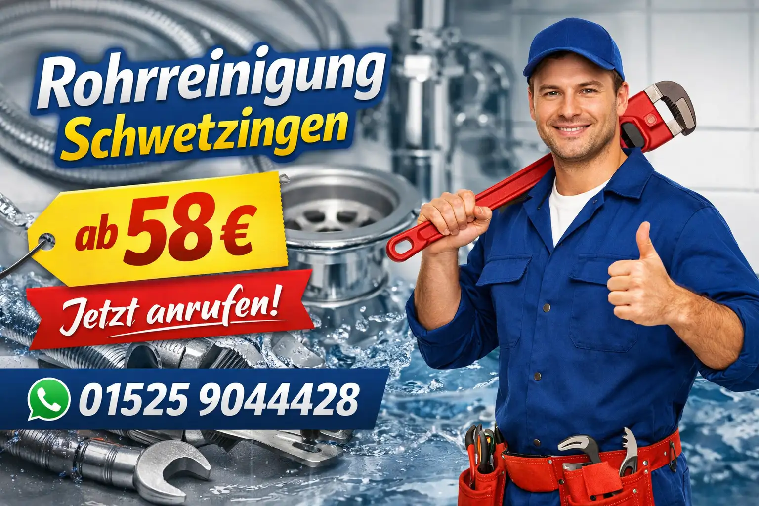 rohrreinigung schwetzingen
