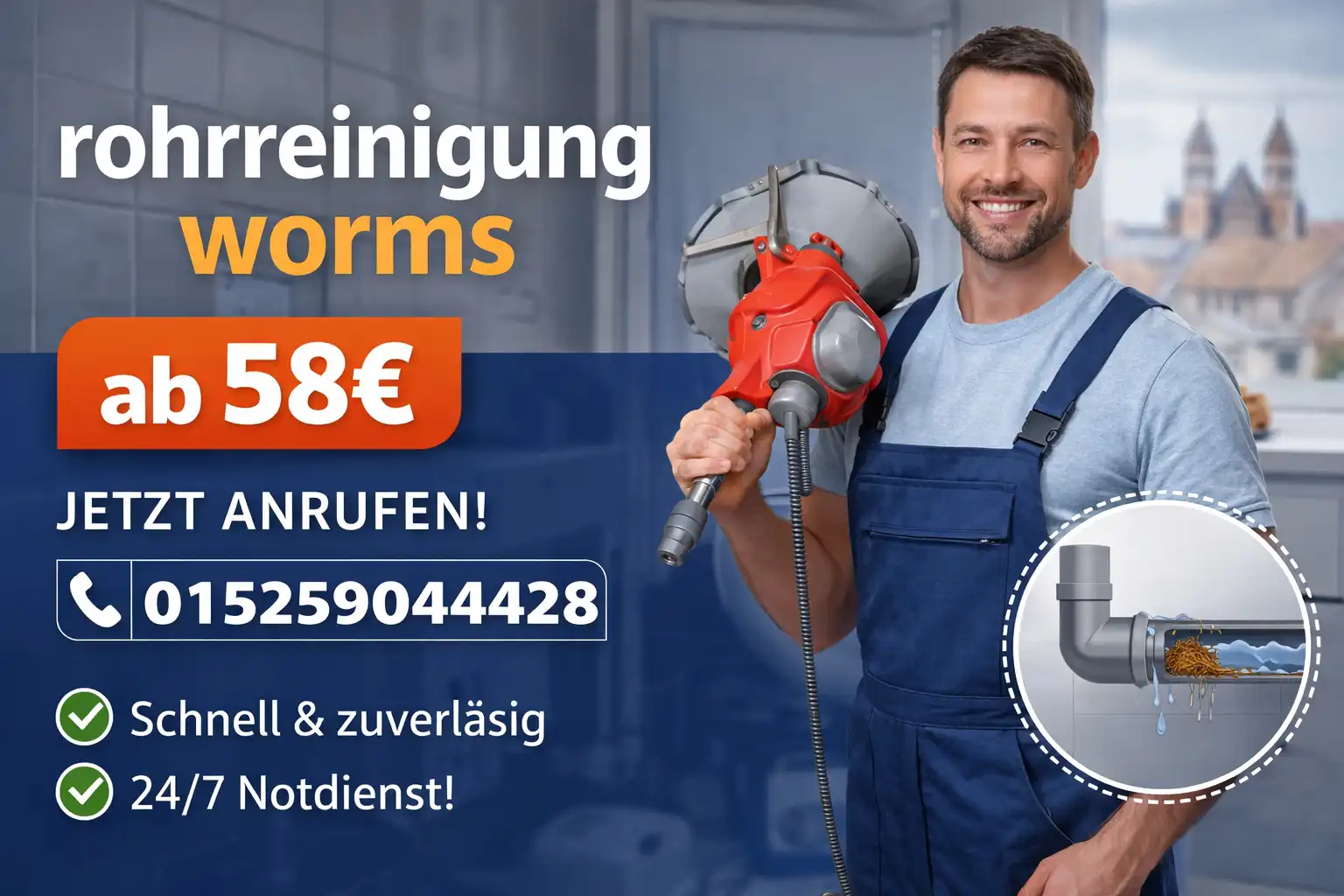 rohrreinigung worms