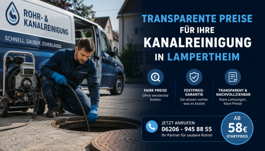 Kanalreinigung Lampertheim