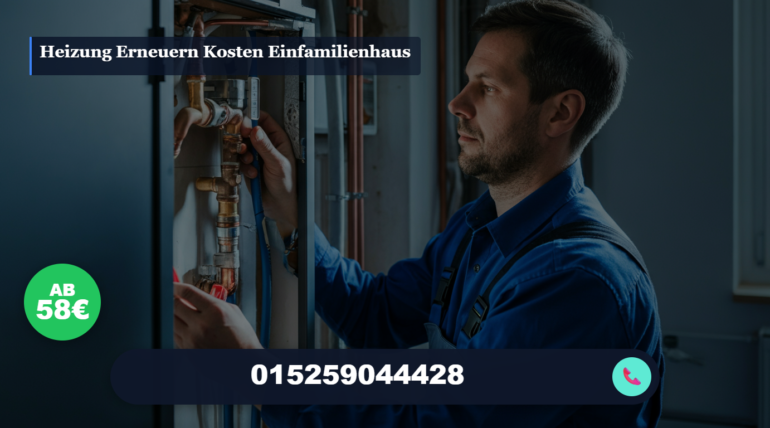 heizung erneuern kosten einfamilienhaus