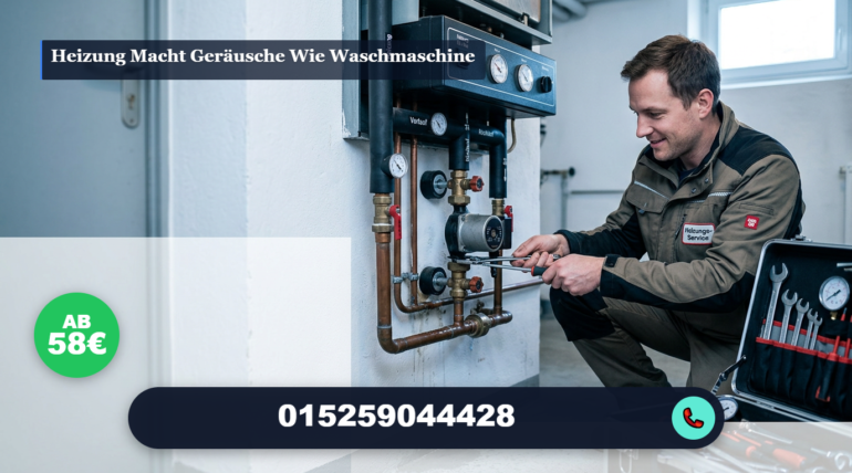 heizung macht geräusche wie waschmaschine