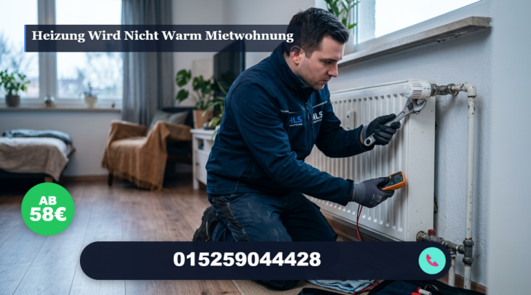 heizung wird nicht warm mietwohnung