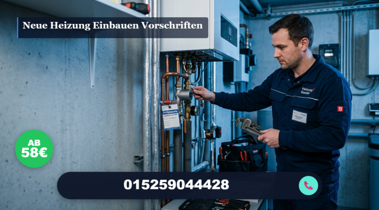neue heizung einbauen vorschriften