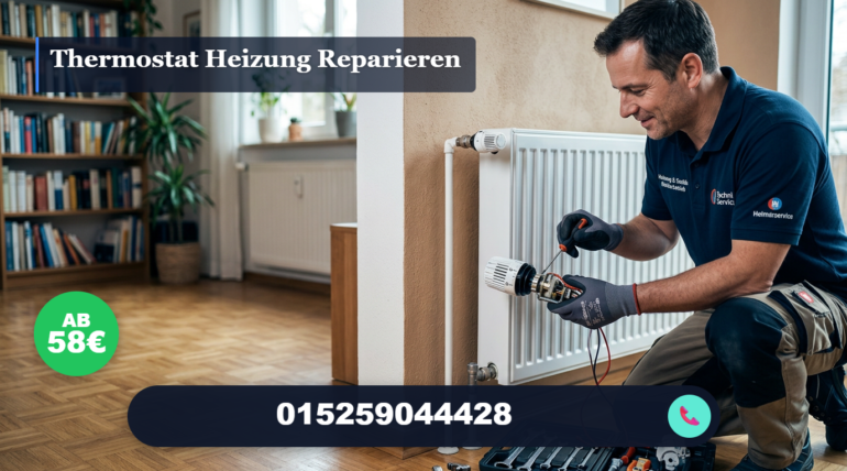 thermostat heizung reparieren