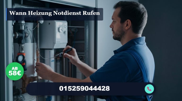 wann heizung notdienst rufen