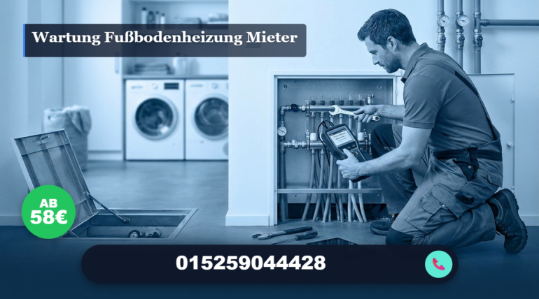 wartung fußbodenheizung mieter