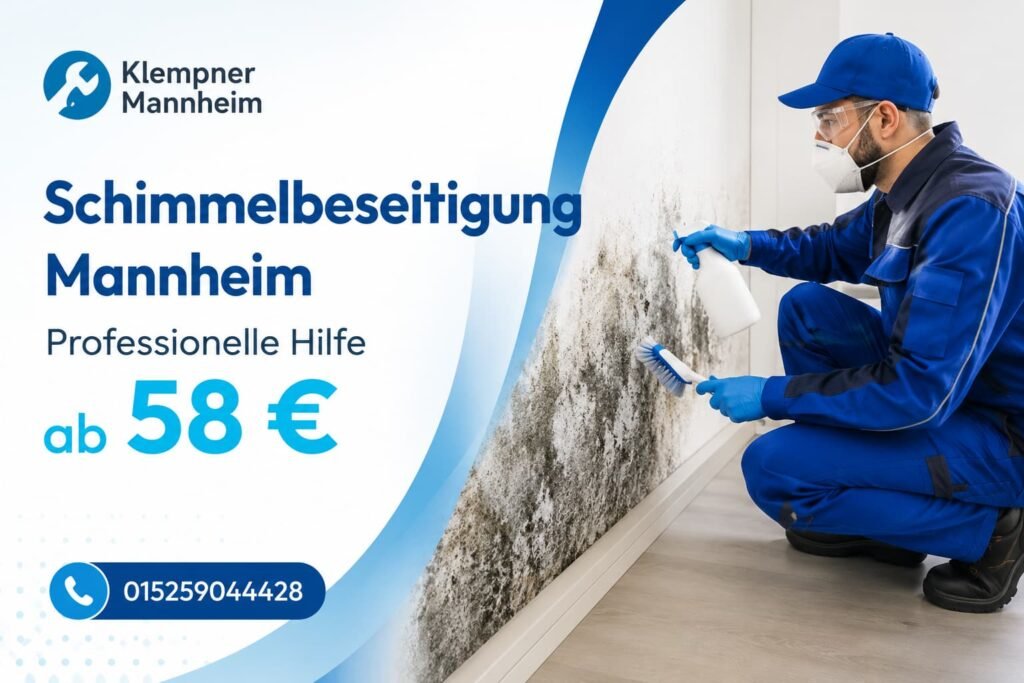 Fachkraft bei der professionellen Behandlung von Feuchtigkeitsschäden in einem Wohnraum