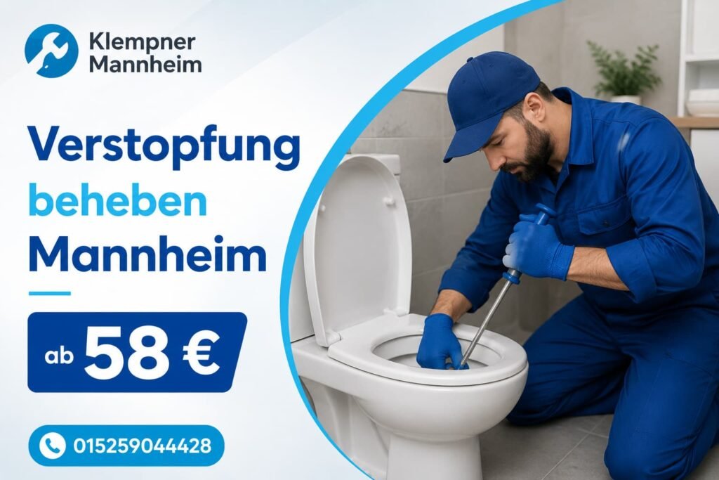 Erfahrener Handwerker bei der Abflusswartung