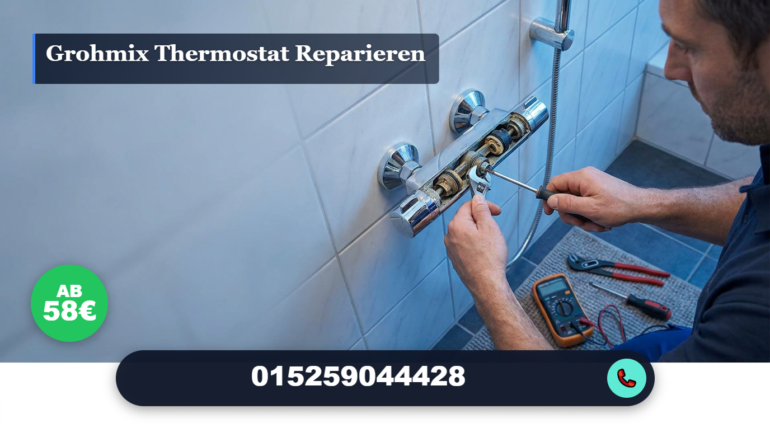 grohmix thermostat reparieren