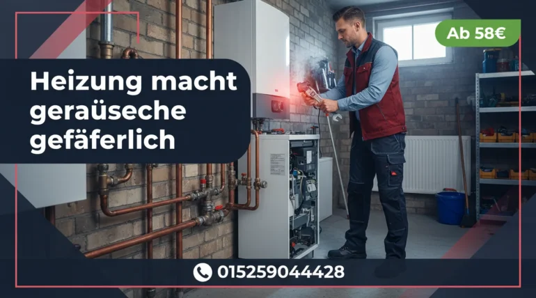 heizung macht geräusche gefährlich