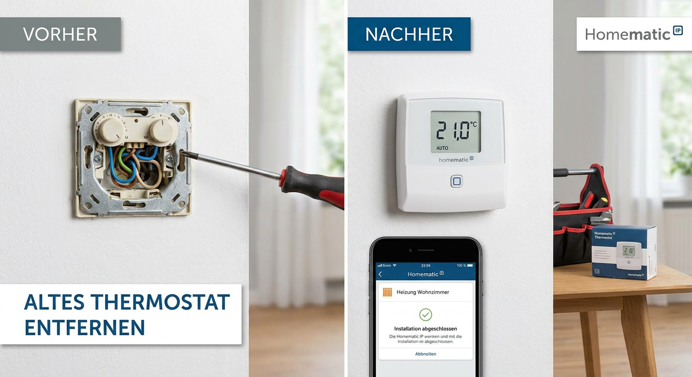 homematic ip thermostat installieren homematic ip thermostat installieren