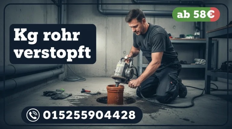 kg rohr verstopft