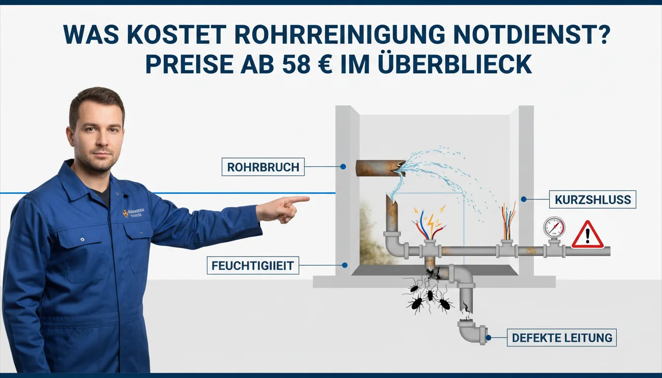 kosten rohrreinigung notdienst – Problem
