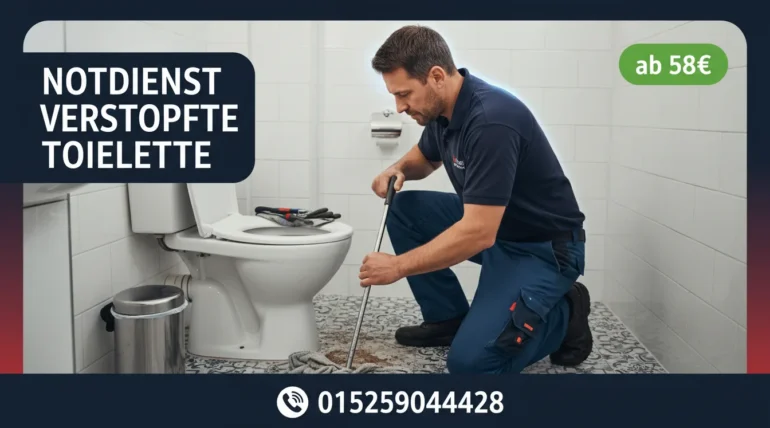 notdienst verstopfte toilette