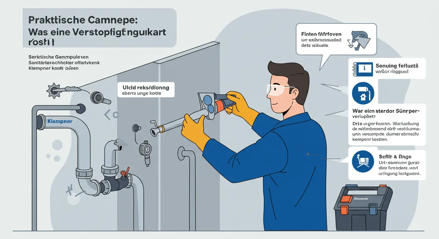rohr verstopft klempner kosten – Lösung