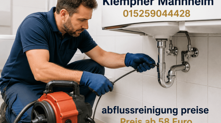 abflussreinigung preise